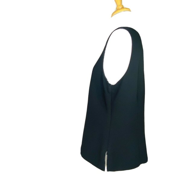 Tally Taylor Two Piece Blazer and Top Set Fully Lined Black Womens Size 12 - Picture 8 of 12